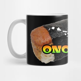 Hawaii Hawaiian t-shirt designs musubi Mug